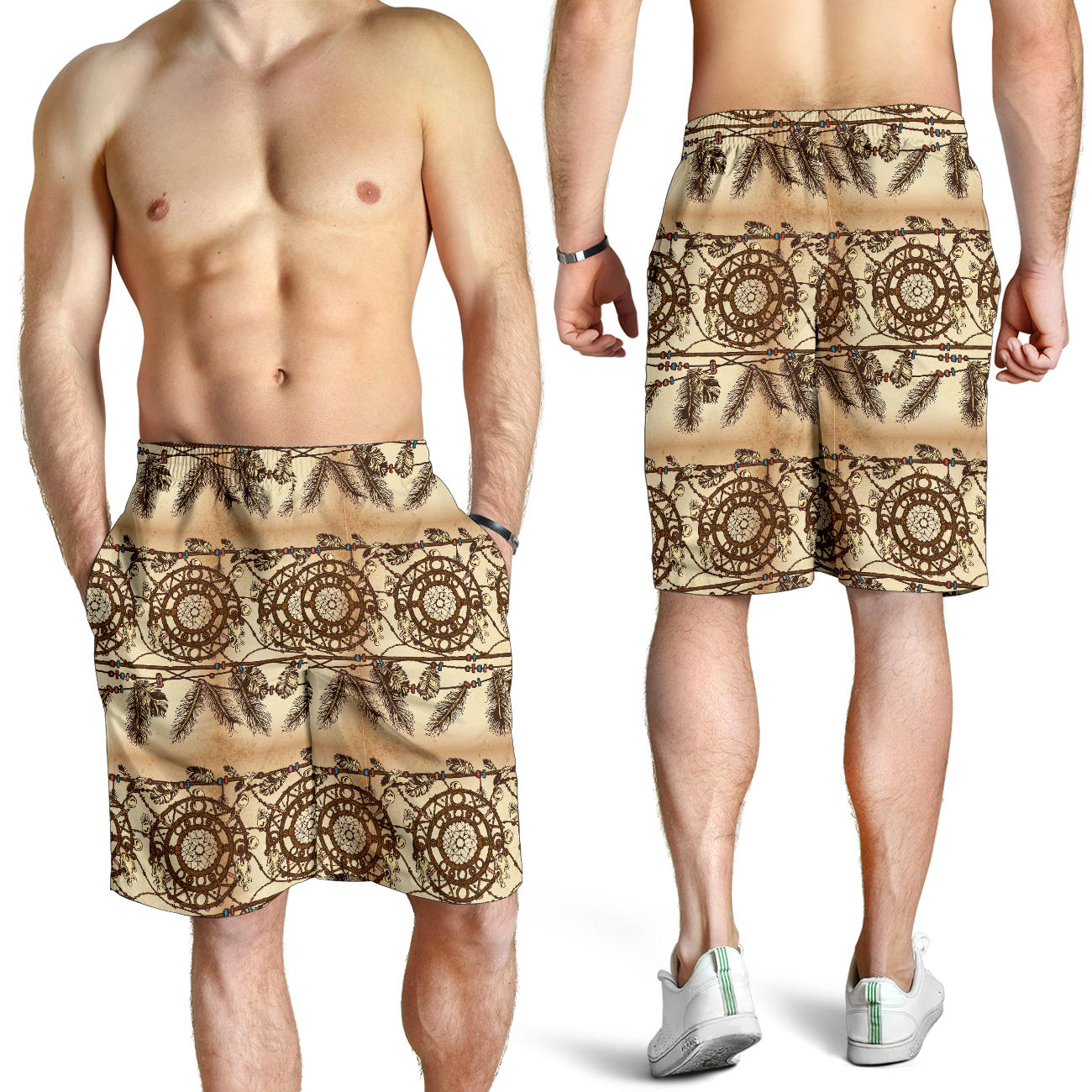 Dream catcher vintage native Mens Shorts