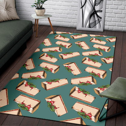 Cheesecake Pattern Print Design CK02 Area Rugs