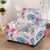 Hibiscus Print Armchair Slipcover