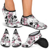 Cherry Blossom Pattern Print Design CB03 Aqua Water Shoes