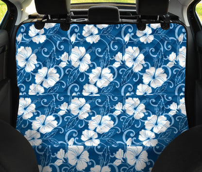 Hibiscus Pattern Print Design HB03 Rear Dog  Seat Cover