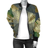 Military Camouflage Pattern Print Design 01 Women's Bomber Jacket