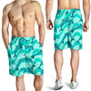 Dolphin Wave Print Mens Shorts