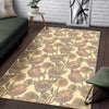 Dahlia Pattern Print Design DH09 Area Rugs