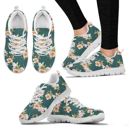 Iris Pattern Print Design IR01 Sneakers White Bottom Shoes
