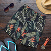 Bird Of Paradise Pattern Print Design BOP02 Mens Shorts