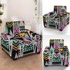 Tribal Aztec Triangle Armchair Slipcover