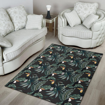 Rainforest Pattern Print Design RF06 Area Rugs