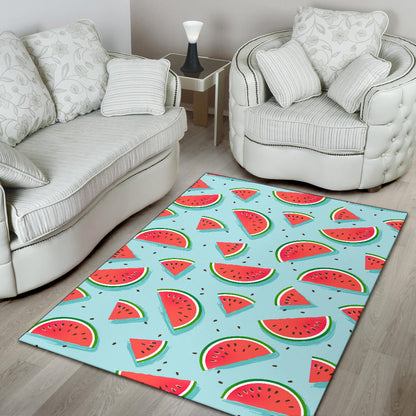 Watermelon Pattern Print Design WM03 Area Rugs