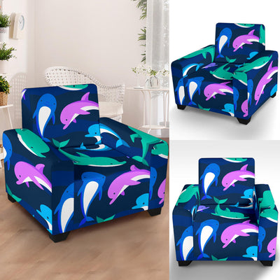 Dolphin Baby Armchair Slipcover