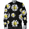 Daisy Pattern Print Design DS01 Men Bomber Jacket