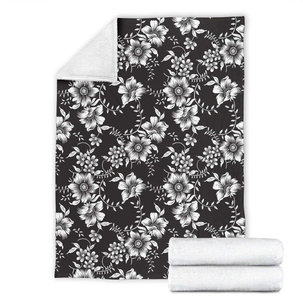 Gerberas Pattern Print Design GB02 Fleece Blanket