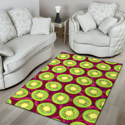 Kiwi Pattern Print Design KW05 Area Rugs