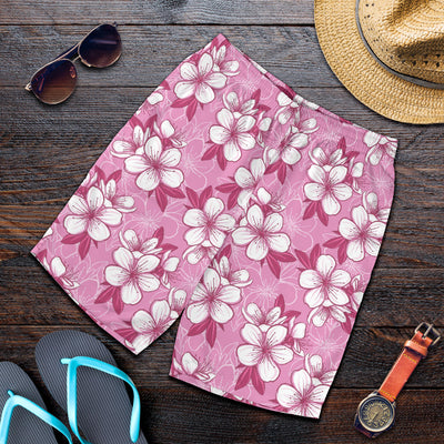 Cherry Blossom Pattern Print Design CB02 Mens Shorts