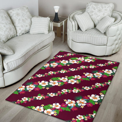Hawaiian Themed Pattern Print Design H06 Area Rugs