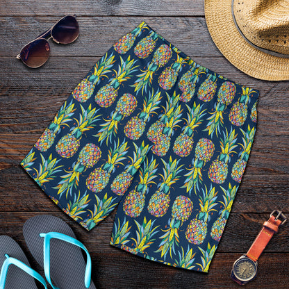 Pineapple Color Art Mens Shorts