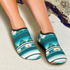 Blue Tribal Aztec Aqua Water Shoes