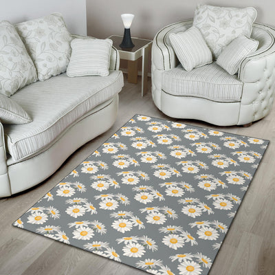 Daisy Pattern Print Design DS09 Area Rugs