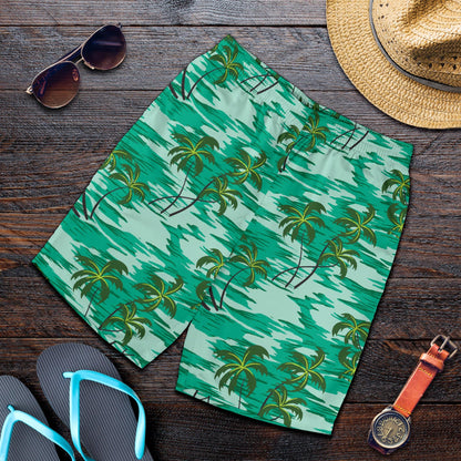 Palm Tree Pattern Print Design A01 Mens Shorts