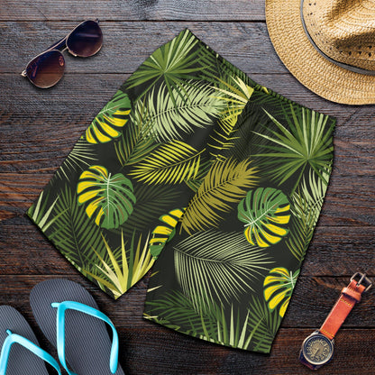 Palm Leaf Pattern Print Design A05 Mens Shorts
