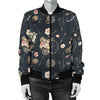 Bohemian Pattern Print Design 09 Women's Bomber Jacket