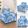 Hibiscus Pattern Print Design HB09 Armchair Slipcover