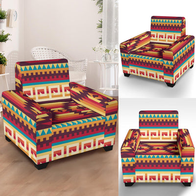 Tribal Aztec Vintage Armchair Slipcover