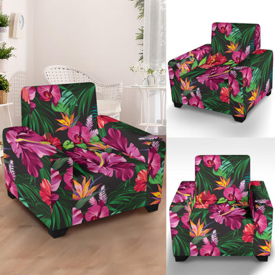 Hawaiian Flower Hibiscus tropical Armchair Slipcover