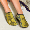 Polynesian Turtle Hawaiian Design Print Aqua Water Shoes