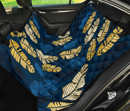Banana Leaf Pattern Print Design BL09 Rear Dog  Seat Cover