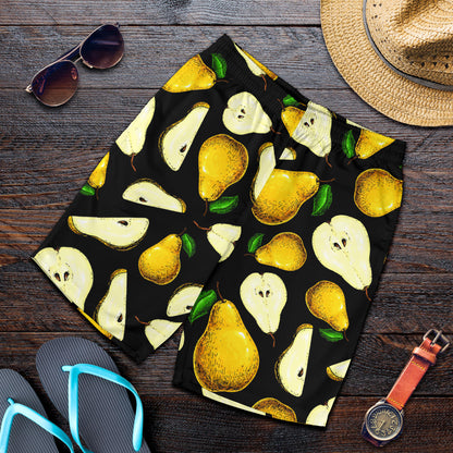 Pear Pattern Print Design PE01 Mens Shorts