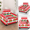 Camper Camping Ugly Christmas Design Print Armchair Slipcover