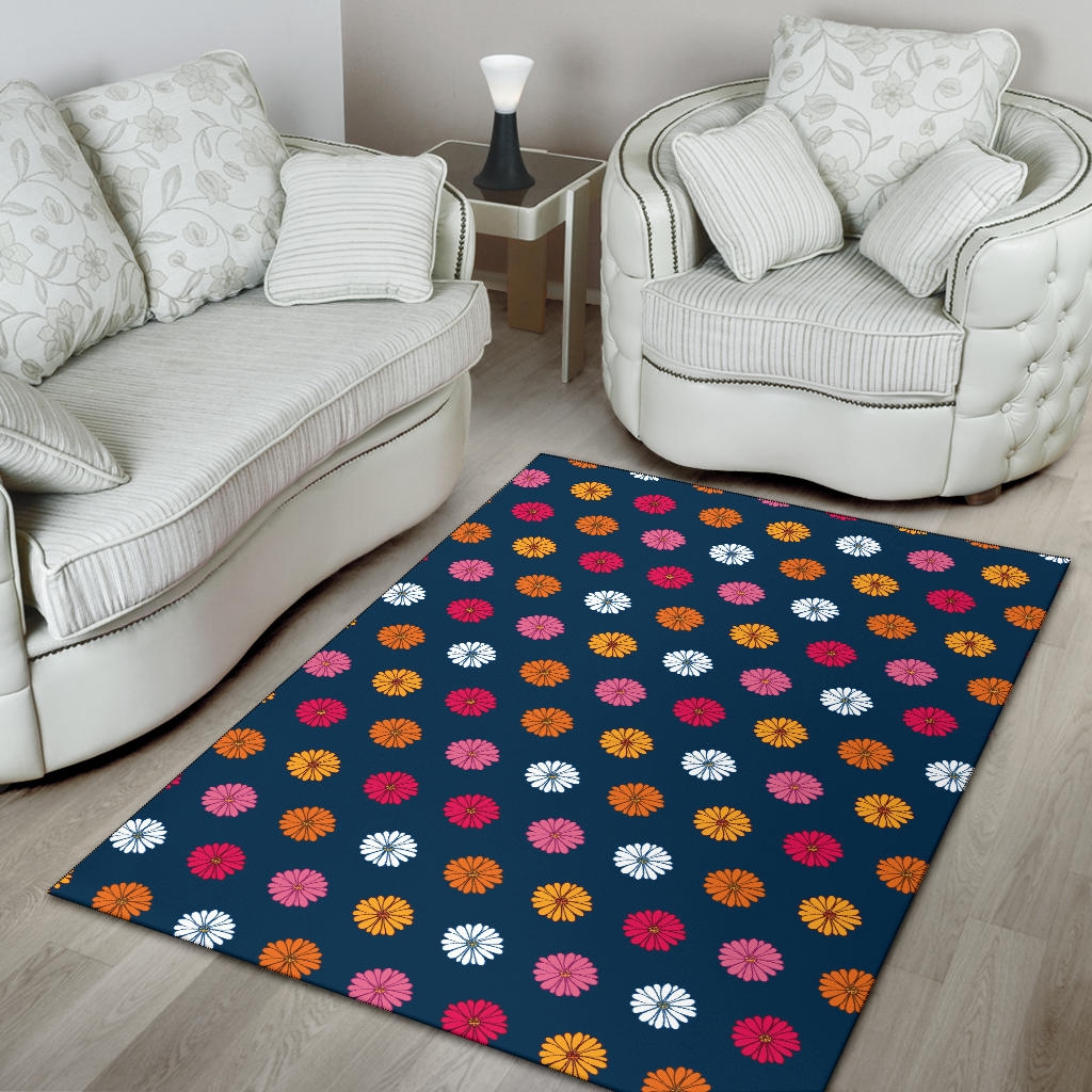Gerberas Pattern Print Design GB06 Area Rugs