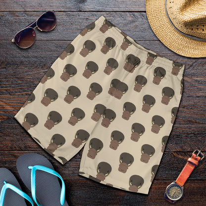 Platypus Pattern Print Design A03 Mens Shorts