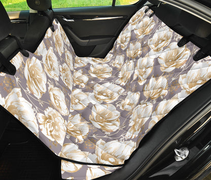 Anemone Pattern Print Design AM05 Rear Dog  Seat Cover