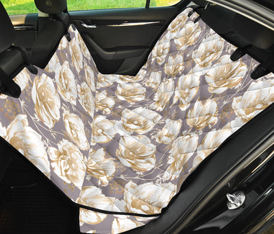 Anemone Pattern Print Design AM05 Rear Dog  Seat Cover