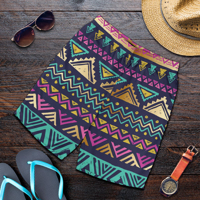 Multicolor Tribal aztec Mens Shorts