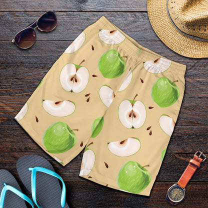 Apple Pattern Print Design AP07 Mens Shorts