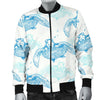 Sea Turtle Pattern Print Design T01 Men Bomber Jacket