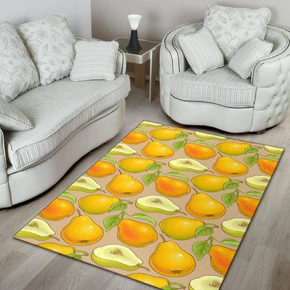 Pear Pattern Print Design PE05 Area Rugs