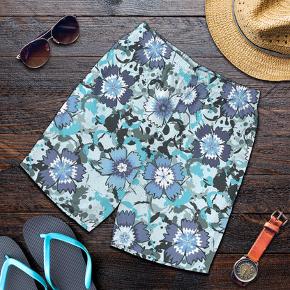 Carnations Pattern Print Design CN04 Mens Shorts