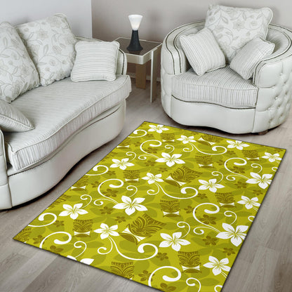 Hawaiian Themed Pattern Print Design H019 Area Rugs