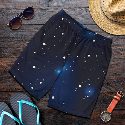 Night sky Pattern Print Design A02 Mens Shorts