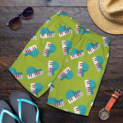 Piano Pattern Print Design 03 Mens Shorts