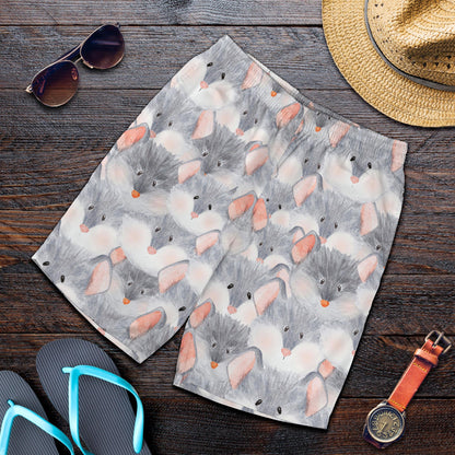 Rat Baby Pattern Print Design 02 Mens Shorts