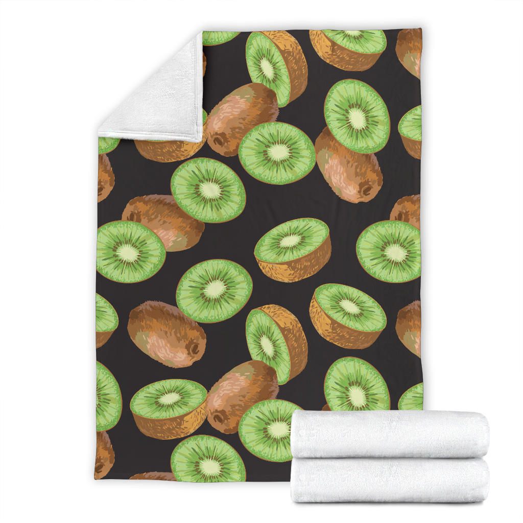Kiwi Pattern Print Design KW03 Fleece Blanket