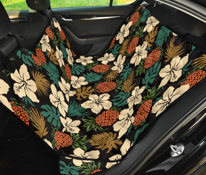 Hawaiian Themed Pattern Print Design H08 Rear Dog  Seat Cover
