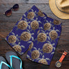 Sea Turtle Pattern Print Design T05 Mens Shorts