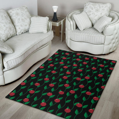 Cranberry Pattern Print Design CB01 Area Rugs