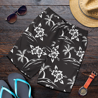 Palm Tree Pattern Print Design PT02 Mens Shorts